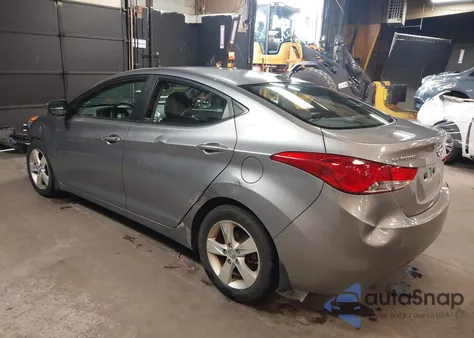 2013 Hyundai Elantra Gls из США, поврежденный, VIN KMHDH4AE1DU613816